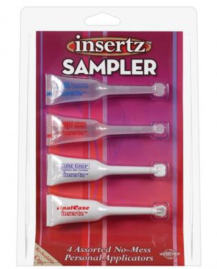 Insertz sampler – 4 assorted personal applicators