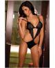 Rene rofe lace teddy black m/l
