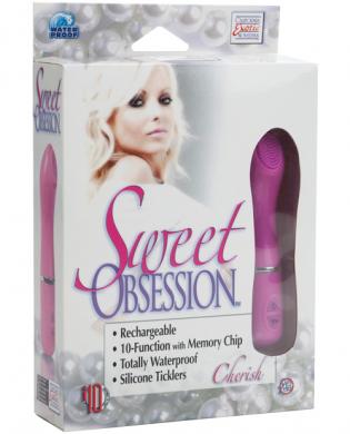Sweet obsession cherish rechargeable massager – pink