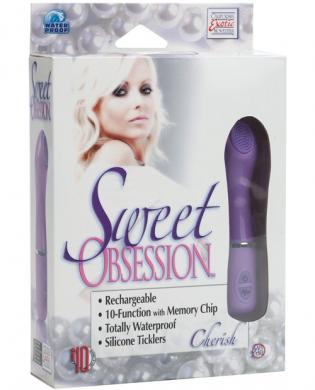 Sweet obsession cherish rechargeable massager  purple