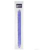 Slim jim duo veined super slim dong, reflective gel, 17in