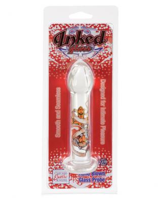 Inked glass probe