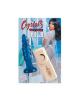 Crystal's jelly butt plug vibrating, blue