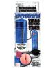 Optimum vibro sucking stroker, blue