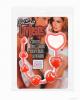 Jel soft luv beads - red