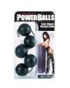 Anna malle's latex dipped power balls - black