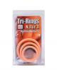 Tri-rings - natural