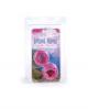 Silicone island rings double stacker - pink