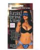 Furplay harness and mask - blue leopard