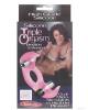 Silicone triple orgasm erection enhancer