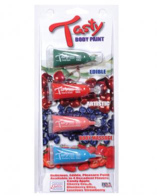 Tasty body paint  .34 oz – 4 flavors