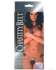 Leather chastity belt w/lock and keys black o/s