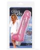 Dr. z glitter gels 7.5in vibrator w/balls