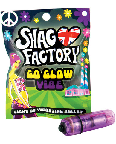 Shag factory love light vibrating bullet - purple