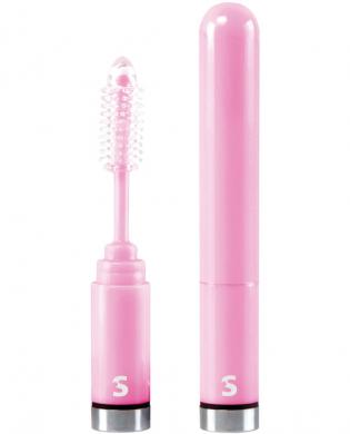 Shots vibrating eyelash curler brush - pink