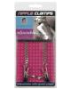 Adjustable broad tip clamps - jewel chain