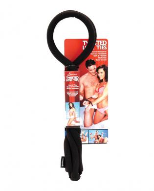Sportsheets twisted love ties – black