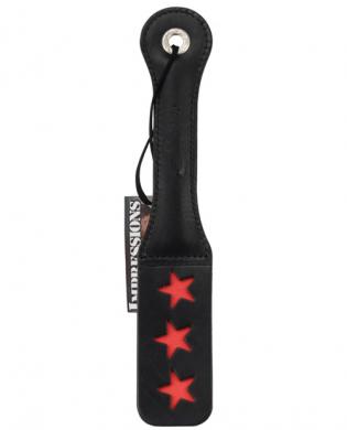 12in leather star impression paddle
