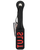 12in Leather Slut Impression Paddle