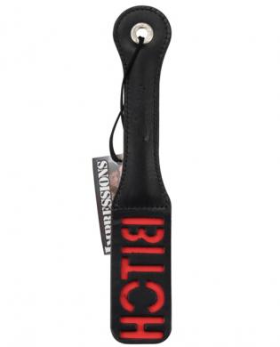 12in leather bitch impression paddle