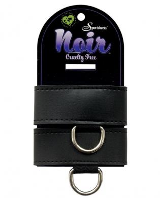 Noir cruelty free wristbands