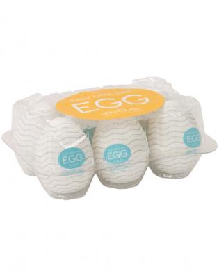 Tenga egg – wavy pack of 6