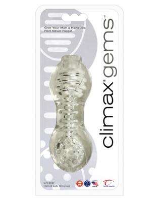 Climax gems hand job stroker - crystal