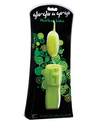 Glo-glo a go-go flicker tip bullet – green