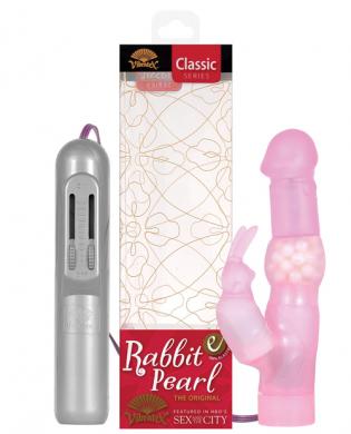 Original rabbit pearl  pink 100% elastomer