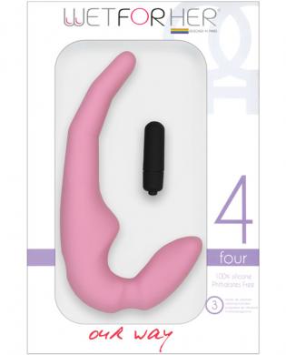 Wetforher four lesbian sex toy – rose
