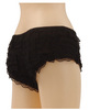 Be Wicked Ruffle Hot Pants Black X large