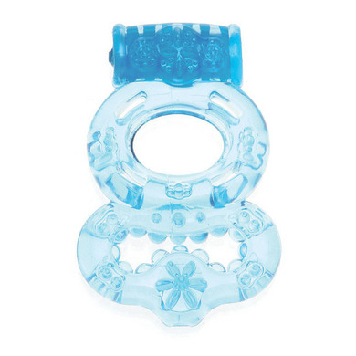 Super Enjoyable Vibrating Ring Blue