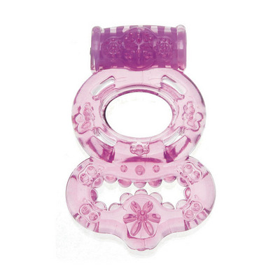 Super Enjoyable Vibrating Ring Purple
