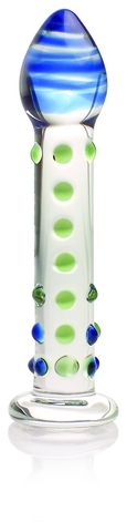 Don Wand Blue/Green Nubby Fat Head