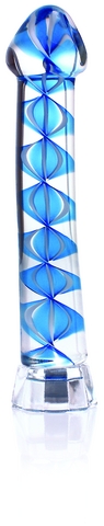 Don Wand Blue/White LED Helix