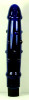 Giggles Glass - Vibrating Glass, Hot Blue Nubby
