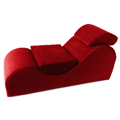Liberator Esse in Red Microfiber
