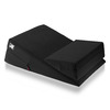 Liberator 24" Wedge/Ramp Combo (Short) in Black Microfiber