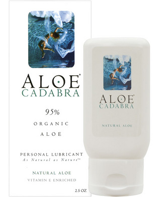 Aloe Cadabra Organic Lube Natural 2.5 Oz