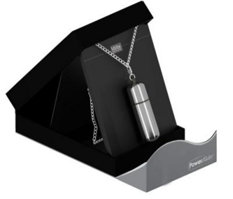 MiVibe Necklace - Power B3 Massager Silver