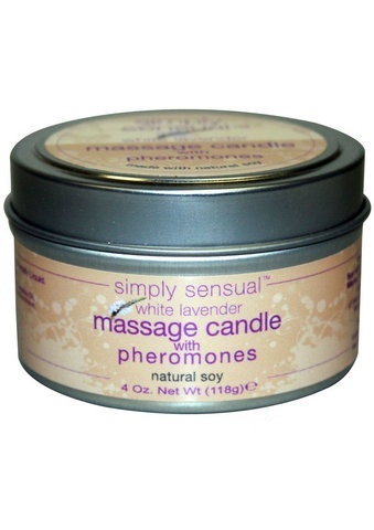 Soy Massage Candle W/Pheromones Lav