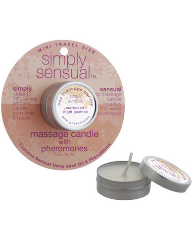 Soy Massage Candle W/Pheromones Moroccan