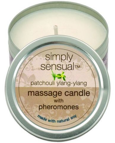 Soy Massage Candle W/Pheromones Patchouli