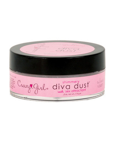 Crazy Girl Diva Dust Silver .5 Oz