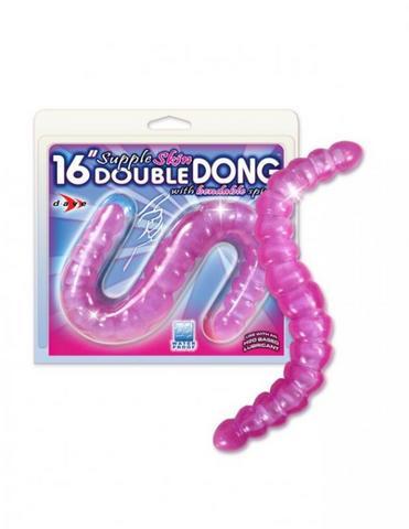 16in Double Dong W/ Bendable Spine Lav.