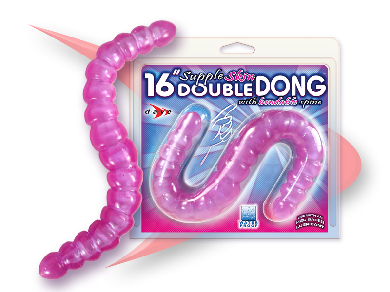 16in Double Dong W/ Bendable Spine Lav.