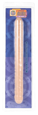 Veined Dbl Header-White 18in