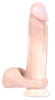 Beige Realistic Cock 8 inch
