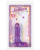 Crystal Jellies Ballsy Cock 6in Purple