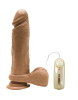 Brown Vibro Realistic - 8 inch
